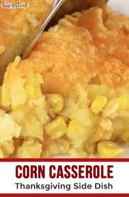 Corn Casserole For The Holidays Recipe Thanksgiving Recipes Side Dishes Dinner Side Dishes Dinner Side Dish Recipes