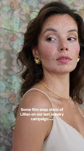 Lillian Connell for french jewelry brand Les Petites Pampilles. #35mm...