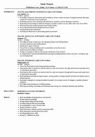 cardiac icu nurse resume awesome