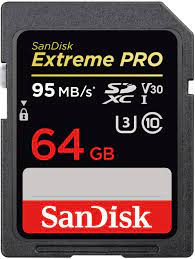 Sandisk 16gb extreme pro sd sdhc memory card uhs1 95mb/s new for digital camera. Sandisk Extreme Pro 64 Gb Sdxc Speicherkarte Bis Zu 95 Amazon De Computer Zubehor