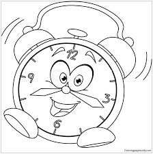 It's high quality and easy to use. Alarm Clock Cartoon Coloring Pages Clock Coloring Pages Free Printable Coloring Pages Online