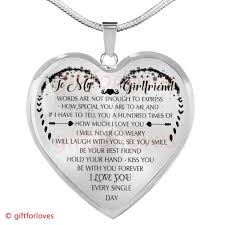 Best Birthday Gift For Fiancee To My Girlfriend Luxury Necklace Best Gift For Girlfriend Romantic Necklace Birthday Gifts For Girlfriend 359gfso Girlfriend Gifts Birthday Gifts For Girlfriend Best Gift For Girlfriend