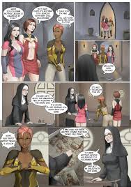 Nun And Bull – Bronze Cross Nuns - Porn Cartoon Comics