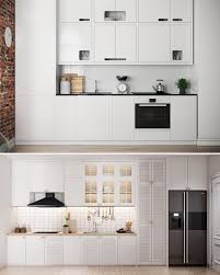 أفكار لتصميم مطبخ الجدار الواحد أهم الفوائد للمطبخ من جدار واحد: توفير  المساحة فعال من حيث التكلفة مرونة الحركة في المطبخ متوافق مع مخطط الطابق  المفتوح سهولة الإستخدام حلول التخزين لمطبخ الجدار