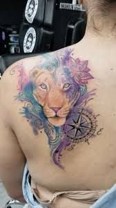 Like combining a lion with another design. Watercolor Lioness Tattoo Lioness Tattoo Watercolor Lion Tattoo Tattoos