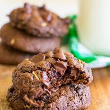 Fudgy Double Chocolate Zucchini Cookies Pitchfork Foodie Farms