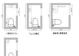 トイレ 間取り 1 jpg トイレ 寸法 トイレ サイズ 家のプラン