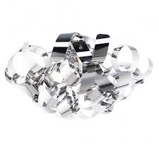 Modern Ribbon Design Polished Chrome Flush Ceiling Light Check out our flush ceiling light selection for the very best in unique or custom, handmade pieces from our lighting shops.