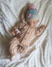 Hand Knitted Romper Knitted Baby Clothes Coming Home Outfit Etsy Knitted Baby Clothes Baby Knitting Knitted Romper