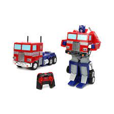 Jada Toys Transformers Optimus Prime Converting RC Remote Control Vehicle,  Toys for Kids : Amazon.ca: Toys & Games