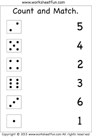 Numbers Count And Match Free Printable Worksheets Worksheetfun Free Kindergarten Worksheets Numbers Preschool School Worksheets