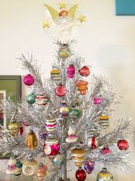 1950s 1960s Vintage Everlasting Aluminum Christmas Tree Complete With Original Box And Branch Sleeves In X