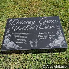 Present awards to employees, students, or volunteers with a new, sophisticated look. 24x12x2 Granite Memorial Marker Custom Memorial Headstone Etsy Memorial Markers Granite Memorial Infant Headstones