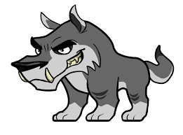 Baby Wolf Mascot Cartoon Cartoons Png Cartoon Animals