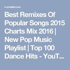 Best Remixes Of Popular Songs 2015 Charts Mix 2016 New Pop