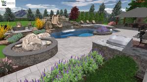 The contractor or builder will spend a couple of hours staking out the basic shape of the. Swimming Pools Archive Landscaping Company Nj Pa Custom Pools Walkways Patios Fence Companies Decks