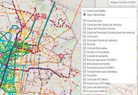 Consulta y descarga el mapa del sistema. Que Se Puede Encontrar En El Mapa Ciclista De La Cdmx