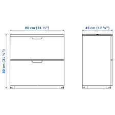 Drawers have 45cm depth and 80cm width, in which you. Galant Drawer Unit Drop File Storage White 31 1 2x31 1 2 Ikea