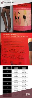 Spanx Black Patterned Fishnet Tight End Tights Spanx Black