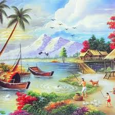 Keindahan alam di berbagai tempat di dunia ini pun juga bisa diabadikan kedalam lukisan atau gambar. Pemandangan Gambar Alam Semesta Yg Indah
