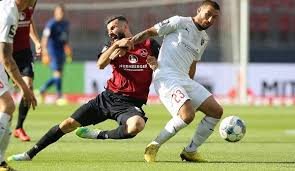 Bundesliga soccer action at relegation 2019/20: 1 Fc Nurnberg Gegen Fc Ingolstadt Relegation Zur 2 Liga Das 2 0 Zum Nachlesen Im Liveticker