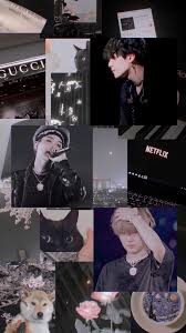 Kumpulan quotes foto lockscreen kpop aesthetic colour. Min Yoongi Wallpaper Seni Cahaya Estetika Hitam Gambar Profil Kartun