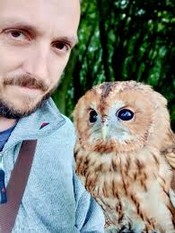 A walk out with Tony. He is now able to stand well