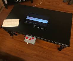Normally opening the doors of doctor who's tardis reveals a vast interior complex, but simon jansen's tardis is the home of his mame retro video gaming machine. Coffeecade Arcade Coffee Table 11 Steps With Pictures Instructables
