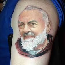 Padre pio tattoo religeous tattoo. Davidcorden On Instagram Saint Pio Of Pietrelcina Commonly Known As Padre Pio My Very Great Honour To Get To Do This For Paul Today Had An Amazing Day