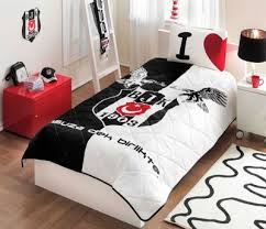 Tac Lisansli Yatak Ortusu Bjk Kartal Logo Bed Toddler Bed Home Decor