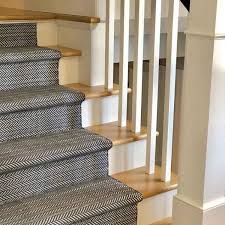 Black And White Herringbone Stair Runner Herringbone Shale White Indoor Outdoor Rug Dash Albert Stair Runner Carpet Carpet Stairs Home