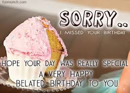 A Very Happy Belated Birthday To You Imgnly Com Ulang Tahun Harapan Ulang Tahun