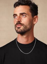 Bulk Chain Necklace Chain Necklace Guys 3 Layer Chain Necklace With Padlock 