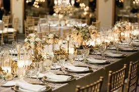 Elegant Chicago Wedding At The Knickerbocker Elizabeth Anne Designs The Wedding Blog Rose Gold Wedding Decor Gold Wedding Reception Grey Wedding Decor