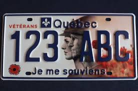 License plate searches usually take only a few minutes. New Quebec License Plate For Veterans