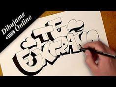 Como Dibujar Te Extrano Como Dibujar Te Extrano Paso A Paso Youtube Te Amo Dibujo Dibujos Romanticos A Lapiz Disenos De Graffiti