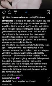 People who liked esmé bianco's feet, also liked Thread By Fleshfondue Evan Rachel Wood Describing The Abuse She Suffered When She Was In