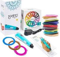 Amazon.com: SCRIB3D P1 3D Printing Pen with 3 Starter Colors ...