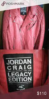 New Men S Jordan Craig Moto Jacket Hammered Solid Like New Jackets Coats Jordans For Men Clothes Design Leather Jacket