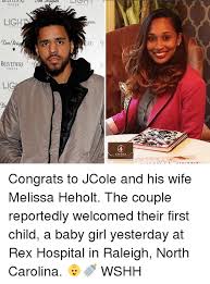 The rapper released a new compilation album revenge of the dreamers iii friday (jul. Dllv Ldlkl Vodka Light Om Jeri Bewedere Lig Nightclub Non Statice Congrats To Jcole And His Wife Melissa Heholt The Couple Reportedly Welcomed Their First Child A Baby Girl Yesterday At Rex