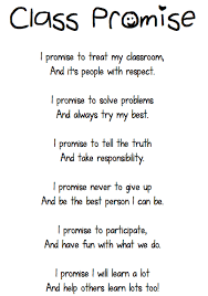 Class Promise School Classroom Responsive Classroom Classroom Rules