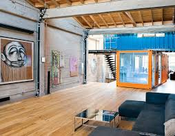 A Modern Shipping Container Home In San Francisco Container House Container House Design Loft House