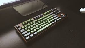 Green Tea On Wood My Final Keyboard R Mechanicalkeyboards Keyboard Green Tea Keyboards