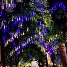 Snowfall Led Fairy Lights Video Video Led Fairy Lights Outdoor Christmas Lights Shower Lighting