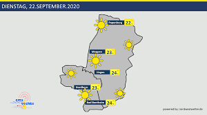 Ich weiss ja das es zwischenzeitlich zurück gezogen worden ist, aber jetzt ist. Wetter Der Sommer Geht Der Herbst Kommt Ems Vechte Welle