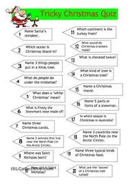 Test your christmas trivia knowledge in the areas of songs, movies and more. Christmas Trivia Quiz Printable Shefalitayal