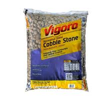 We deliver most products monday through saturday. Vigoro 0 5 Cu Ft Bagged Cobble Stone Bg 5cfcsv The Home Depot