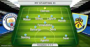 Burnley are winless in nine league matches against this opposition. How Man City Should Line Up Vs Burnley In The Premier League Fixture Manchester Evening News