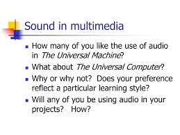 Check spelling or type a new query. Ppt Sound In Multimedia Powerpoint Presentation Free Download Id 423975
