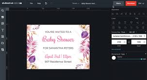 Baby shower invitation ideas shows you how to make your own homemade invites look great with a little creative effort. Create A Baby Shower Invitation Card In 5 Easy Steps